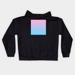 Pink-blue ombre gradient Kids Hoodie